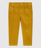 Pantalone in velluto bebè. giallo TOPAZE