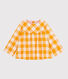 Blusa in flanella bebè.