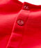 Cardigan in molleton bebè femmina rosso TERKUIT