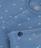 Pigiama bebè in cotone blu BEACH/ MARSHMALLOW