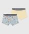 Set di boxer in cotone con stampa fosforescente bambino variante 1