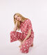 Pigiama in cotone con cuore stampato donna