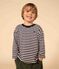 T-shirt maniche lunghe in tubique bambino blu SMOKING/ AVALANCHE