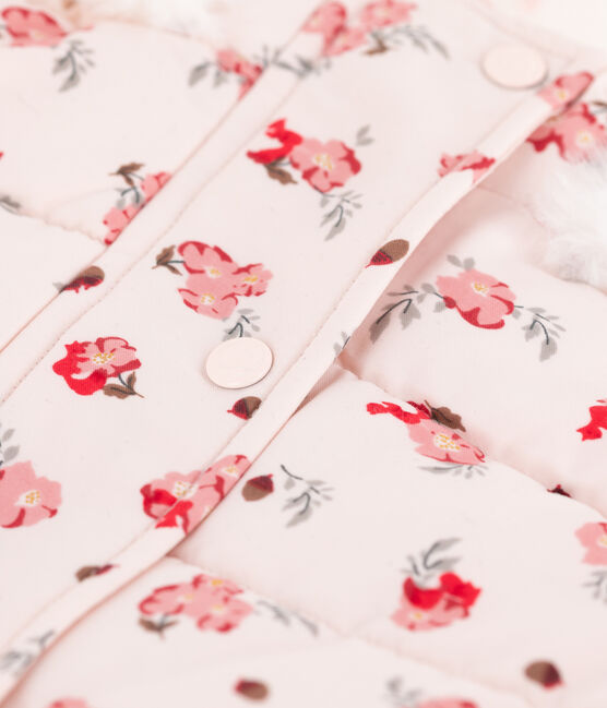 Piumino bambina rosa FLEUR/ MULTICO CN