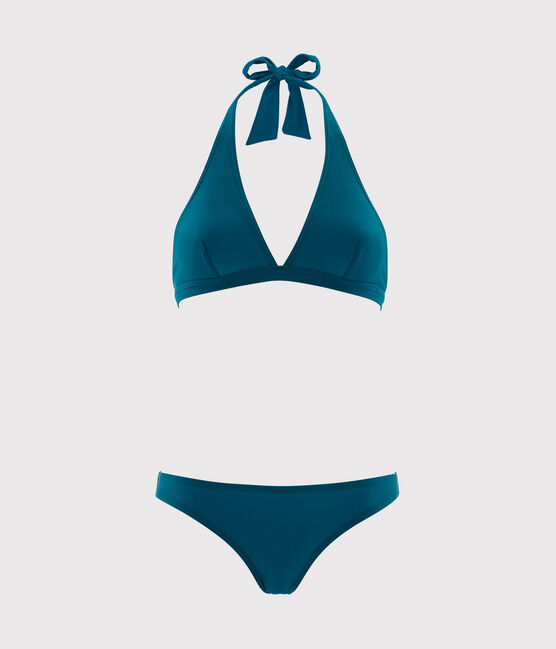 Costume due pezzi donna verde PINEDE