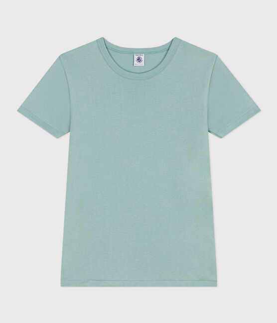 T-shirt a maniche corte in cotone verde PAUL