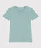 T-shirt a maniche corte in cotone verde PAUL