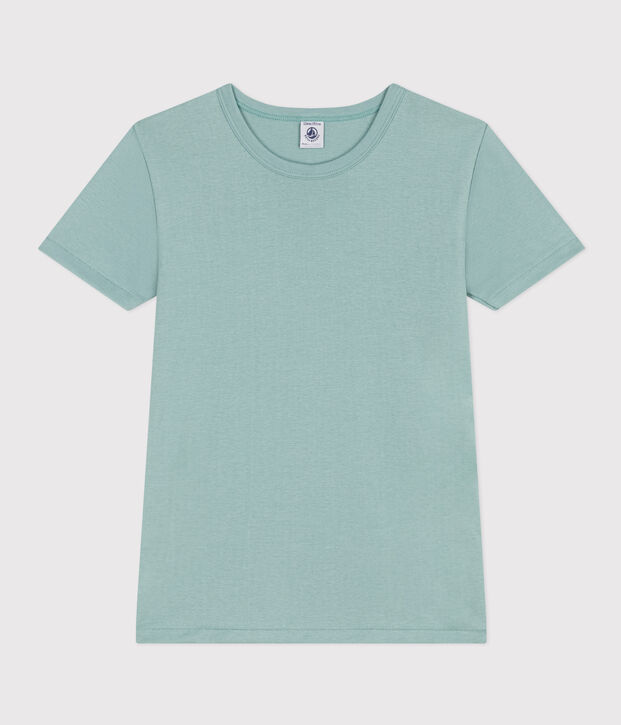T-shirt a maniche corte in cotone verde