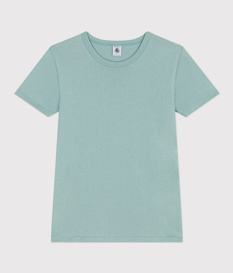 T-shirt a maniche corte in cotone verde