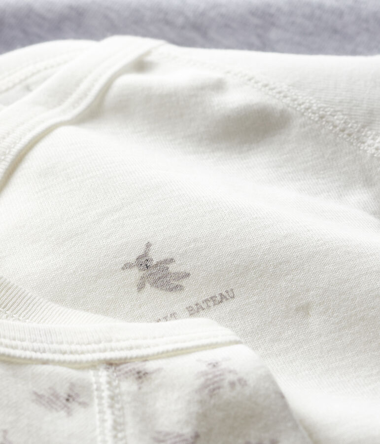 Lotto di 3 body nascita manica corta beb&egrave; multicolore