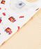 Set di canotte in cotone con stampa pompiere bambino multicolore