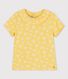 T-shirt a maniche corte in cotone bambina