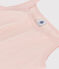 Canottiera con spalline L'ICONIQUE in cotone donna rosa SALINE