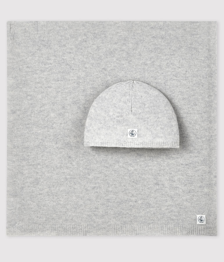 Completo 2 pezzi beb&egrave; in maglia di lana e cashmere variante 1