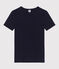 T-shirt donna L'Iconique Cocotte in cotone tinta unita blu SMOKING