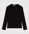 T-shirt L'ICONIQUE cocotte in cotone Donna nero NOIR