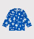 T-shirt anti UV con stampa spiaggia neonato