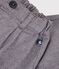 Pantaloni in flanella tinta unita neonato grigio