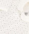 Tutina pigiama a stelle in cotone MARSHMALLOW/ ENNEIGE