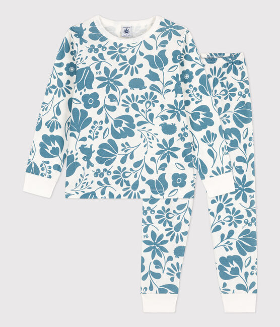 Pigiama di cotone per bimbo/bimba bianco MARSHMALLOW/ ROVER