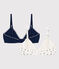 Confezione di 2 reggiseni cuore da ragazza in cotone ed elastan variante 1