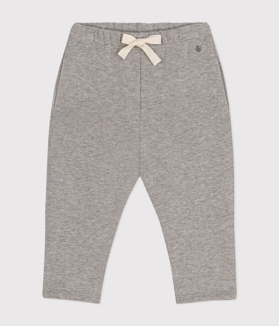 Pantaloni in tessuto felpato per bebè grigio CHATON CHINE