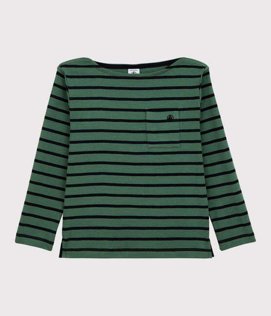 T-shirt in cotone bambina - bambino verde VALLEE
