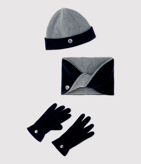 Set in pile bambina/bambino grigio SUBWAY/blu SMOKING