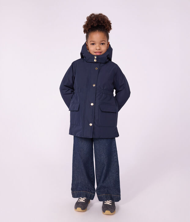 Parka bambino lunghezza media tinta unita SMOKING