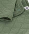 Cardigan donna in tubique trapuntato verde CROCO