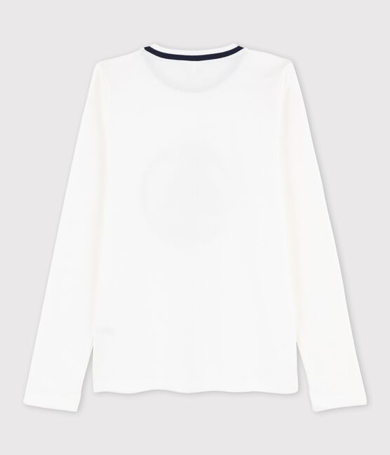 T-shirt a maniche lunghe bianco MARSHMALLOW
