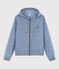 Giacchina antivento a righe Donna/Uomo blu SURF/bianco MARSHMALLOW