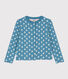 Cardigan fantasia in tubique trapuntato bambina