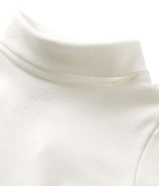 Body bebè scollo tondo bianco Lait
