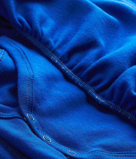 Abito per bambina a maniche corte blu PERSE
