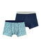 Duo boxer ragazzo in cotone stretch variante 1