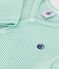 Pigiama in cotone a righe neonato verde ALOEVERA