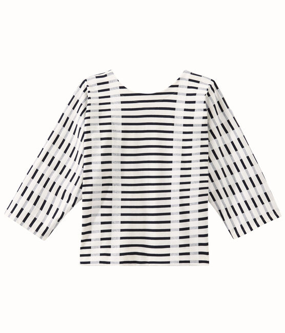 Mariniere Kimono bianco MARSHMALLOW/blu SMOKING