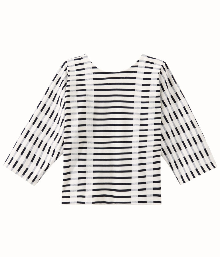 Mariniere Kimono bianco/blu