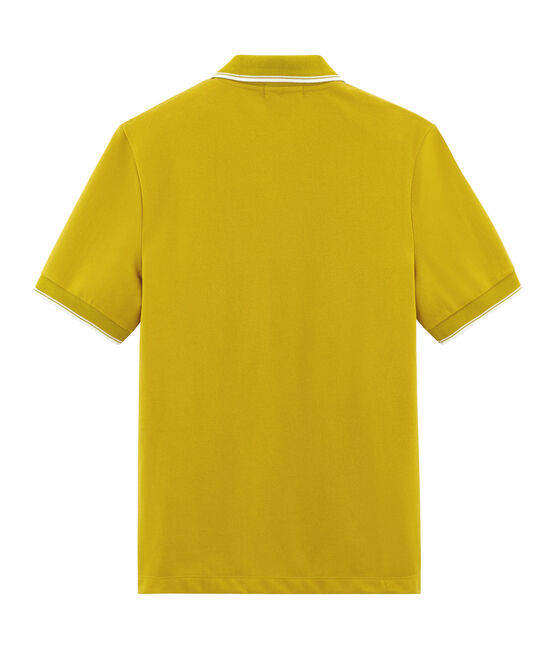 Polo maniche corte uomo verde BAMBOO