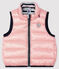 Piumino bebè reversibile rosa MINOIS