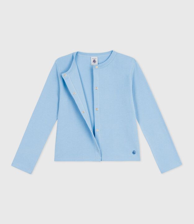 Cardigan in cotone tinta unita bambino FLO