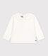 Blusa a maniche lunghe in cotone per neonati