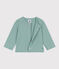 Cardigan in jersey spesso per bebè verde PAUL