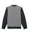 Blouson teddy in tubic pied de poule per bambino grigio CAPECOD/bianco MARSHMALLOW