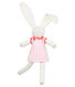 Doudou coniglio vestito