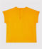 T-shirt bebè a maniche corte in cotone. giallo TEHONI