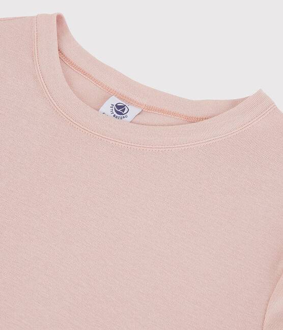 T-shirt girocollo iconica in cotone Donna rosa GLOVE