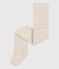 Collant bébé tinta unita in cotone beige MONTELIMAR CHINE