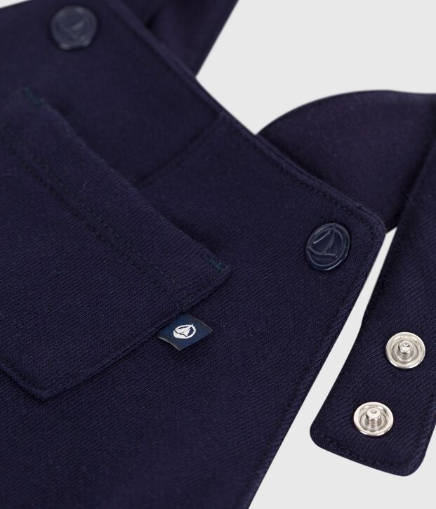 Salopette lunga in cotone tinta unita neonato SOIR